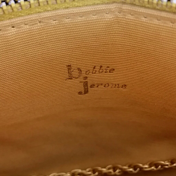 Bobbie Jerome Vintage Yellow Clutch/Handbag - Picture 4 of 8